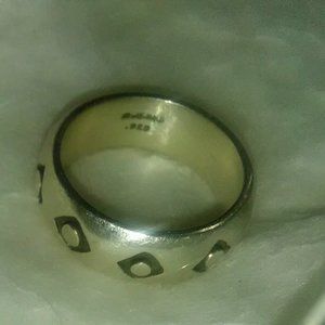 VTG Lisa Jenks sterling silver ring